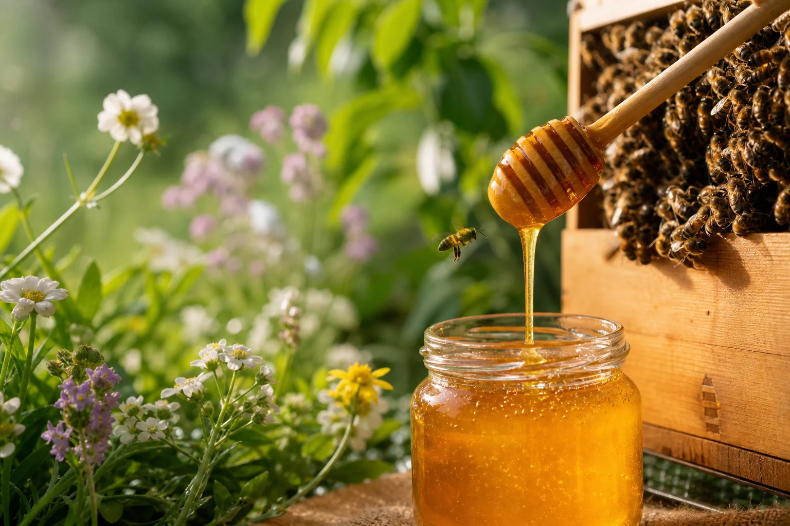 Honig und Nachhaltigkeit: Wie Bienen unsere Umwelt retten